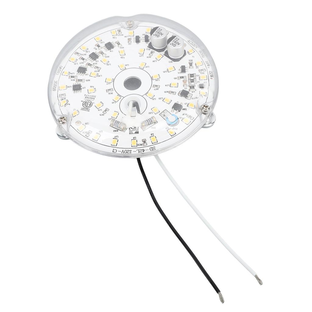 3.93in Ceiling Fan LED Light Replacement Professional Dimmable 18W AC120V 2000lm Magnetic Mount LED