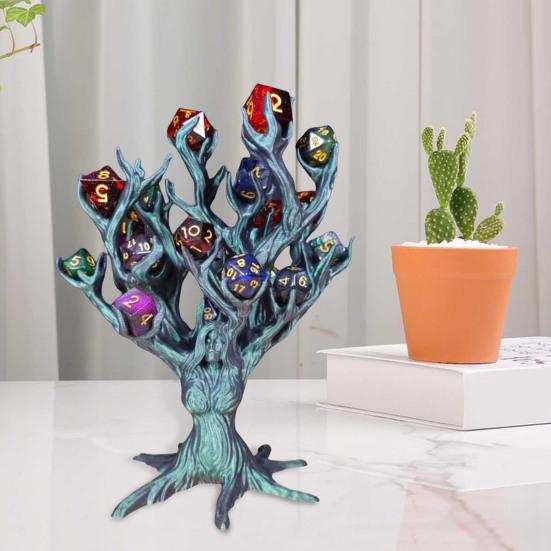 Держатель для игральных костей Goddess Tree, настольный держатель для нескольких игральных костей, органайзер для игровых костей Tree RPG, игровой аксессуар для любителей настольных игр