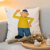 Cushion Cover  Linen  SkinFriendly Soft Decorative Case For Sofa Home Decor Kwaii Cartoon PPat  MMat Anime Pillow cover