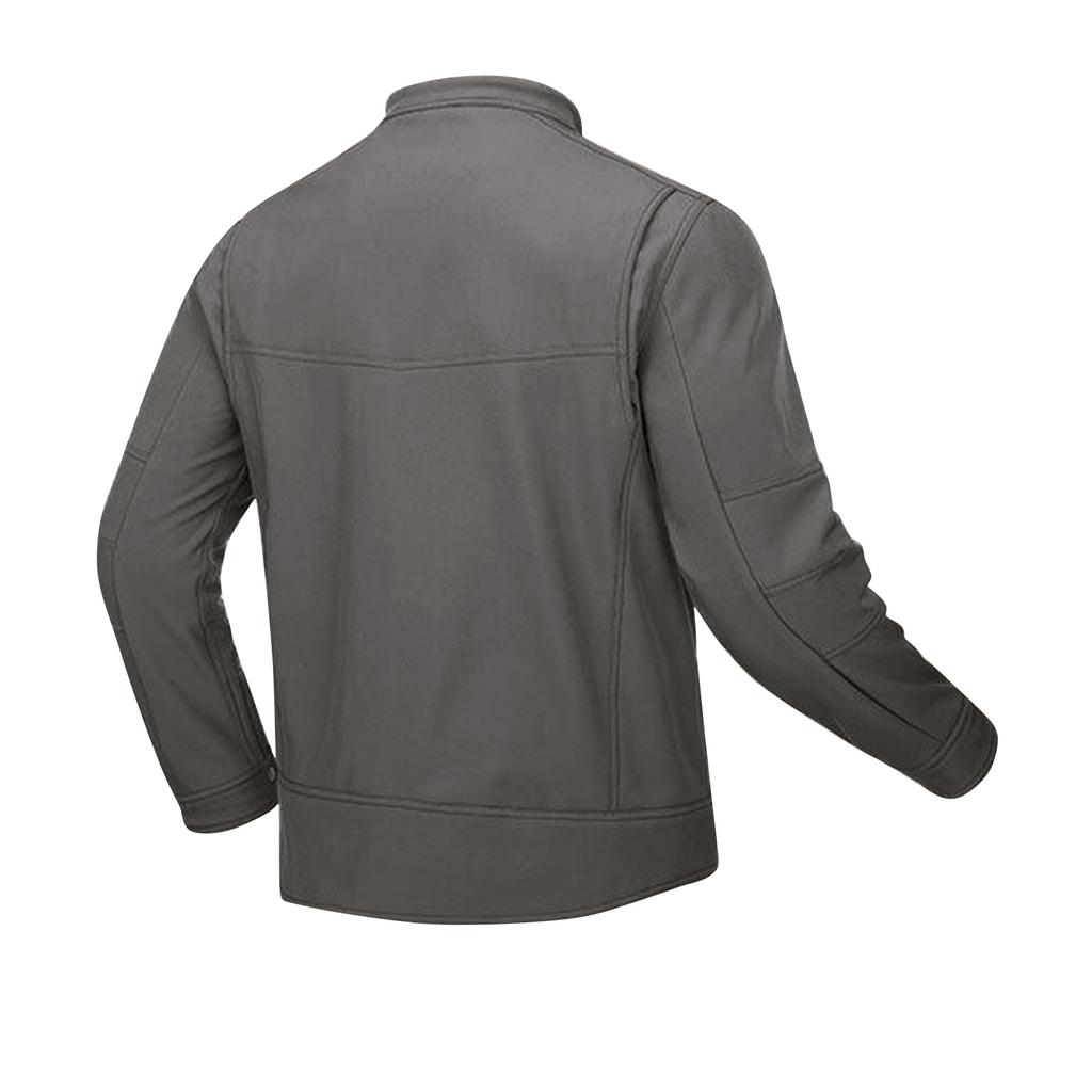 Мужские зимние однотонные куртки Мужские модные куртки Дышащие ветрозащитные куртки Куртки для занятий спортом на открытом воздухе