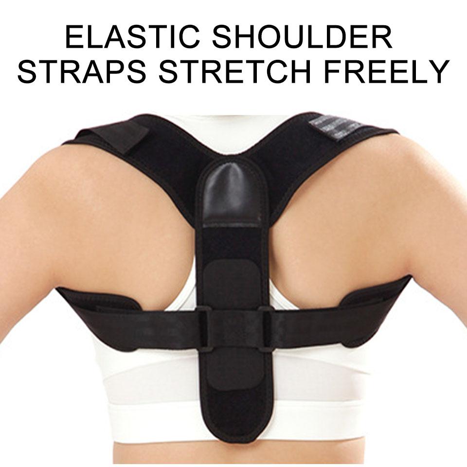 Регулируемый корректор осанки, корсет для спины при сколиозе, поддержка позвоночника, поддержка плеч, пояс для коррекции осанки, ортопедическая спина