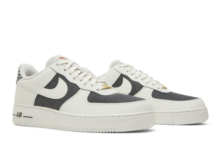 Men's Sneakers Nike Air Force 1 Low '07 Farmer's Market Designed Fresh Sail/Dark Smoke Grey/Safety Orange/Sail