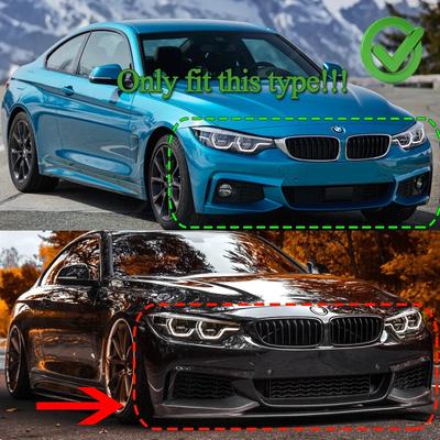 Сплиттер переднего бампера, диффузор, накладка, спойлер, губа для BMW F32 F33 F36 4 серии 420i 425i 430i 440i M440i 420d 2014-2020 M-Sport