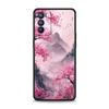 Розовый закат в горах Чехол для телефона для Oppo A17 A31 A54 A57 A78 A79 A98 Find X5 X6 Reno 6 7 8 10 11 12 13 F Pro 5G Мягкий чехол из ТПУ