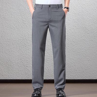 Мужские брюки Fengxun в стиле business casual прямого кроя