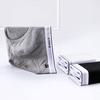 Мужские трусы с широким поясом и средней посадкой, дышащие 3D бесшовные быстросохнущие трусы, дизайнерское нижнее белье