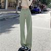 Spring 2022 Womens Fashion High Waist Wide Leg Baggy Jeans Straight Long Denim Pants Casual Streetwear Mom Jeans Trousers for Women