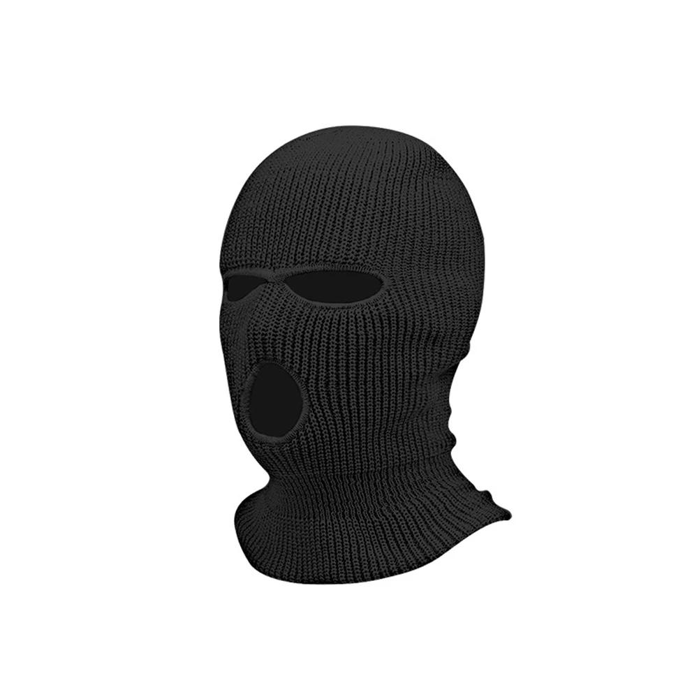 Чехол на подголовник автомобильного сиденья Балаклава с 3 отверстиями, полное покрытие на Хэллоуин, Рождество, забавное украшение для автомобиля, универсальное для Tesla, BMW, Benz, Nissan