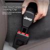 For Jeep Metal Car Seat Belt Clip Extender Safety Buckle For Jeep Wrangler JL JK Renegade Grand Cherokee Patriot Willys Liber