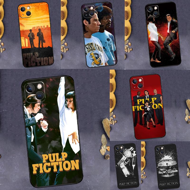 Pulp Fiction Phone Case For iPhone 17 16 14 13 12 11 15 Pro Max Plus 12 13 mini 16e 17 Air Bumper Cover