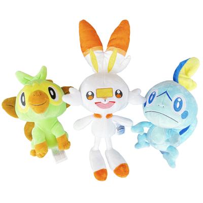 Высококачественная плюшевая игрушка Покемон Скорбанни Сорбл Груки Плюшевая набивная кукла Синдерас Меч Щит Стартовый Покемон Животное Рождественский подарок для детей