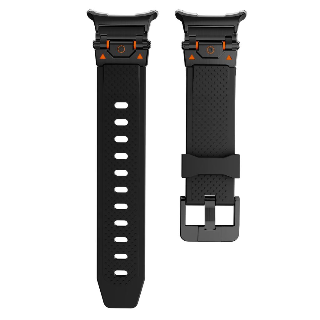 Мягкий резиновый ремешок для Samsung Galaxy Watch Ultra 47 мм, цвет титана, ремешок Correa для GALAXY WATCH 47 ULTRA, роскошный спортивный браслет