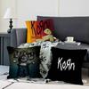 Korn Рок-группа Музыкальная подушка Аниме подушка Диван Кровать Подушка для головы Наволочка Чехол для подушки 45x45 см Мода