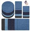 4Pcs New Applique Pants Knee Elbow Jeans DIY Iron-on Fabric Patch