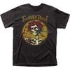 Grateful Dead Skull Logo T Shirt Mens Rock and Roll Music Classic Band Tee Black
