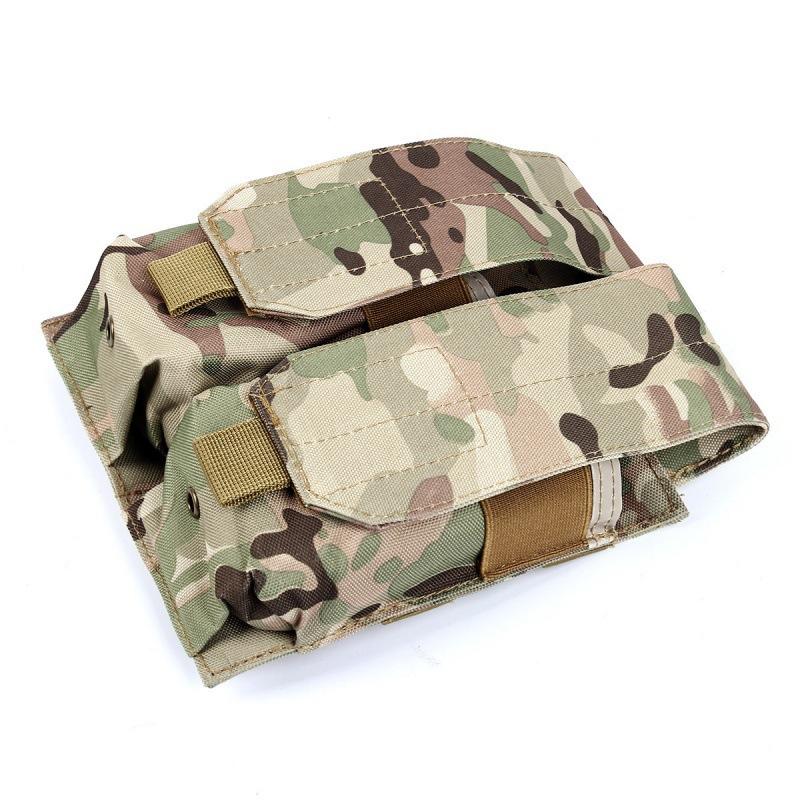 Тактические подсумки MOLLE для магазинов, тройные и двойные, для страйкбола и варгейма, сумка для магазинов 5.56/7.62 для M4 AR15 Ak47