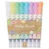Pentel Milky Brush Цветная кисть-ручка, 8 цветов, GFH-P8ST