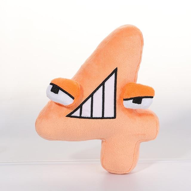 Alphabet Lore Plush Toys English Letter Stuffed Animal Plushie Doll Toys Gift for Kids Children Educational Alphabet Lore (A-Z)