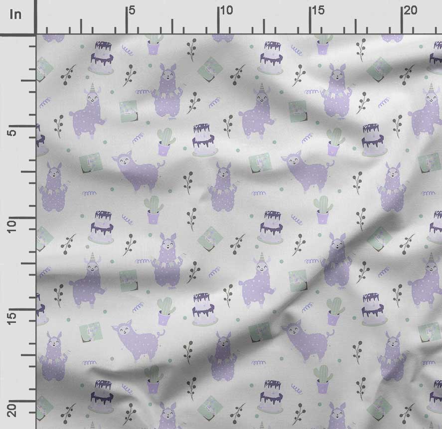 Soimoi Принт ламы альпаки, хлопковый батист, ткань для квилтинга, продаваемая во дворе, ширина 42 дюйма, хлопчатобумажная ткань средней плотности, швейные принадлежности,