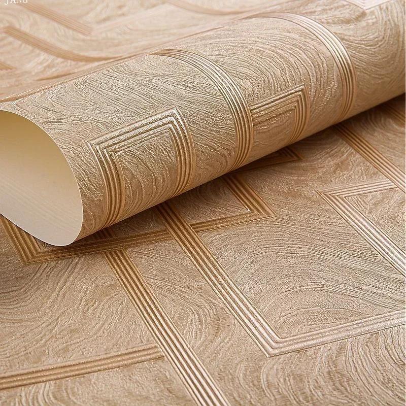 Обои в китайском стиле, золотые 3D, с тиснением в виде задней сетки, для гостиной, кабинета, чайной комнаты, el украшение дома, китайские панельные наклейки на стену