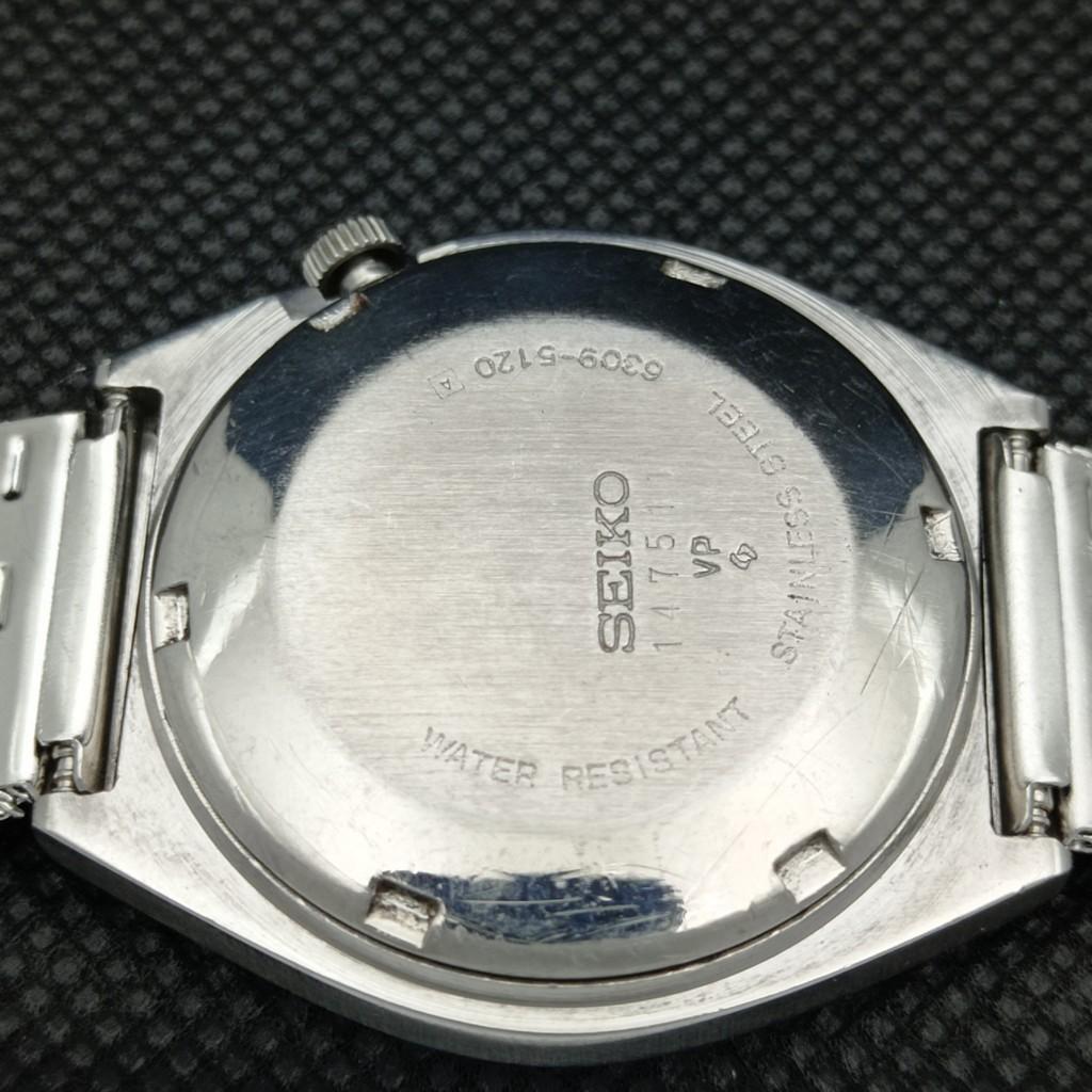 Б/У винтажные часы SEIKO 5 AUTOMATIC 6309A JAPAN MENS D/D BLACK WATCH 596-a312747-2 SKU596-a312747