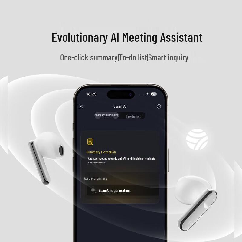 iFLYTEK iFLYBUDS 2 ANC Recording & Translation Bluetooth Earbuds