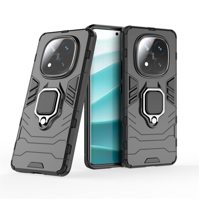 For Xiaomi Redmi Note 14 Pro Plus 5G Case Ring Holder Armor Shockproof Coque For Redmy Note 14 Pro+ Protect Cover