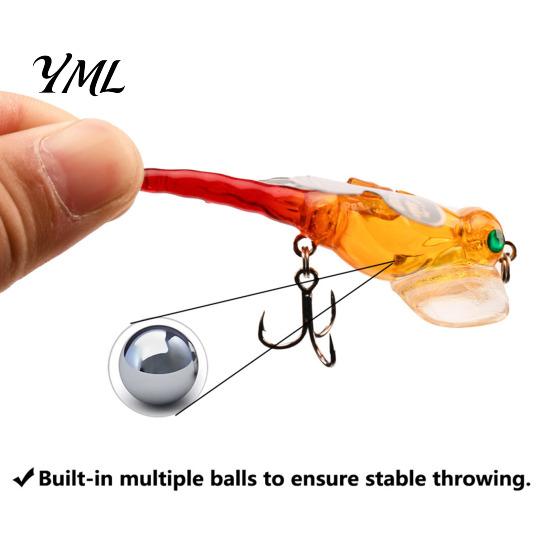 Topwater Dragonfly Lures 5Pcs 7.5cm/6.2g Bionic Fishing Lure with Hooks, Floating Bait, Realistic Insect for Bass Trout Set