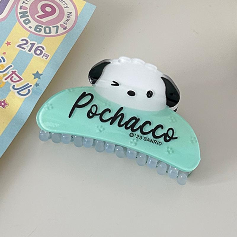 Мультяшный Аниме Маленькое Животное Sanrio Заколка Для Волос Милые Сладкие Зажимы для Волос Затылок Заколка Для Волос Головной Убор Кавайные Акриловые Зажимы Акулы