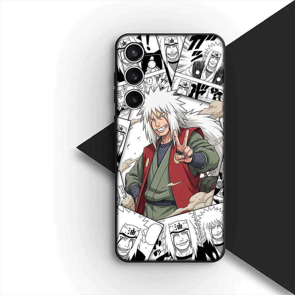 Cover for Samsung Galaxy S20 S22 S21 FE Ultra Plus A07 A17 A15 A16 A25 A57 A37 Casing Phone Case Wallpaper Jiraiya Narutos