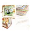 Hot Sale Portable Coil 2026 Desk Calendar Capybara/Panda Desktop Decor Mini Calendar Schedule Planner Office School Supply