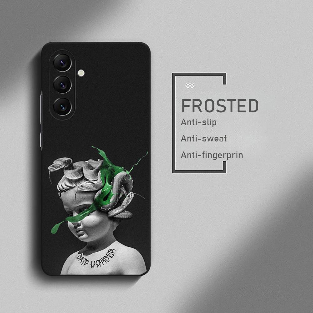 Крутой Lil Ba-by D-Dr-ip rapMan Чехол для телефона Samsung Galaxy S26 S25 S24 S23 S22 S21 Plus Ultra Note20 Мягкий Черный