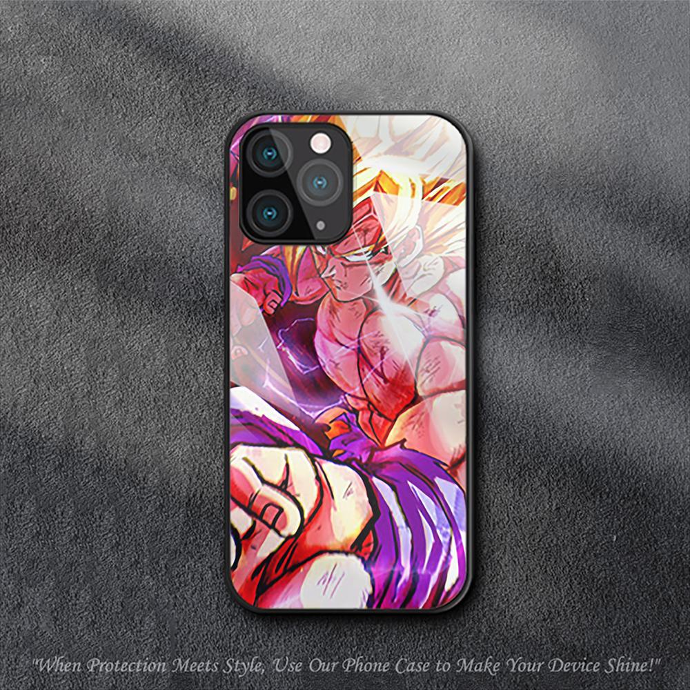 Аниме-Драконий-Жемчуг Чехол Обезьяна для iPhone Samsung Galaxy Redmi Note S 17 16 15 14 13 20 24 25 54 Pro Max Ultra Fe Air Чехол из закаленного стекла