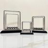 Newton's Cradle Chaotic Pendulum: Creative Metal & Plastic Desk Ornament for Relaxation