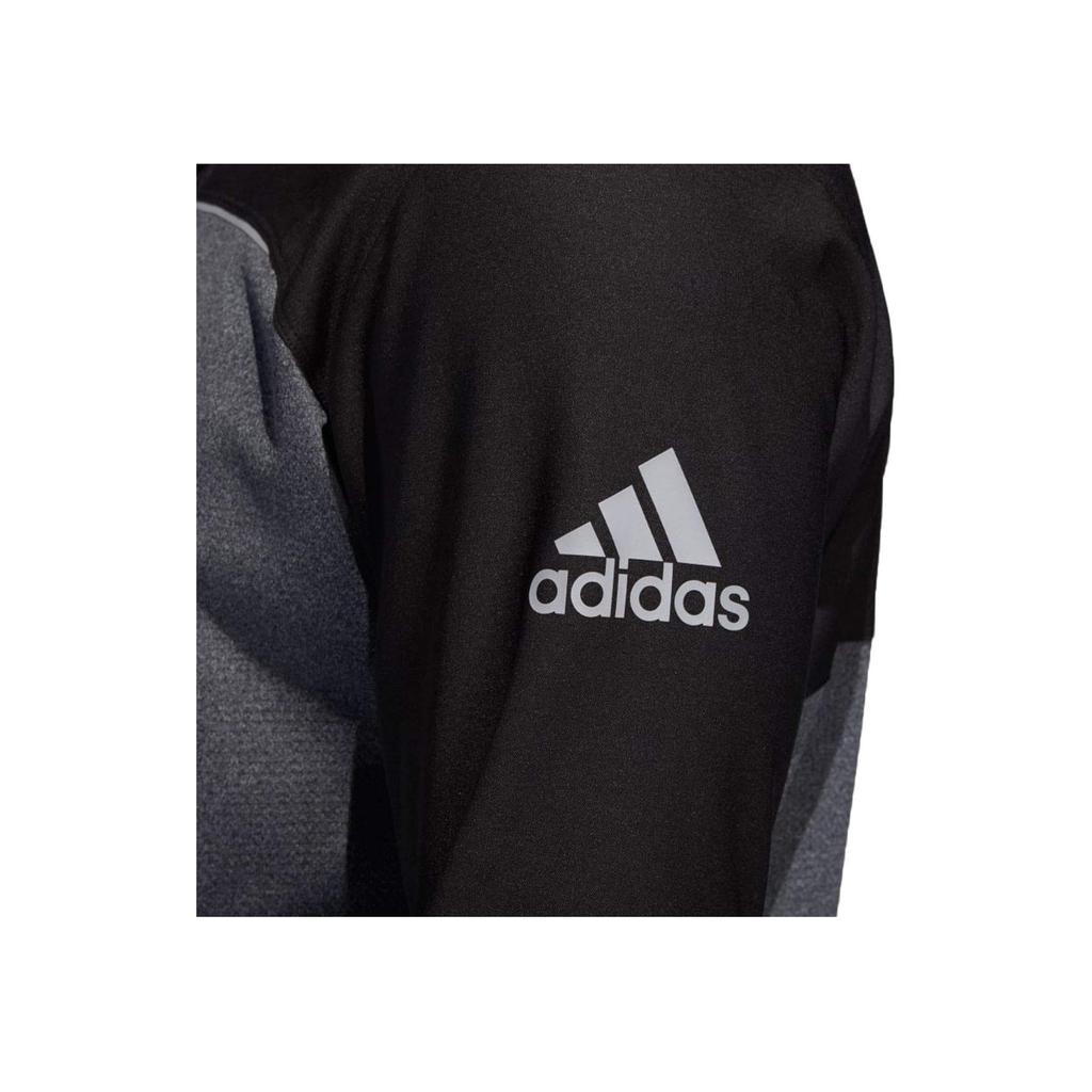 adidas Куртка мужская с воротником-стойкой, удобная, модная, водонепроницаемая, черная CY7449