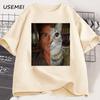 Dexter Morgan Funny Cat Printed Tshirtfor Unisex Unisex Dexter Fan Gift Clothes Casual Humor Cotton Short Sleeve Tees Y2k Clothes