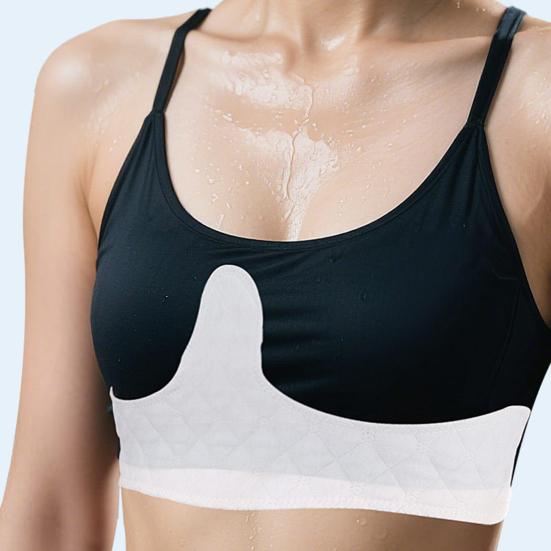 5/10 шт. Подкладки для бюстгальтера Многоразовые Моющиеся Впитывающие пот под грудью Женские Подкладки для груди из хлопка с контролем запаха Впитывающие влагу Вставки для груди Подкладка