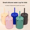 150ml Kids Toddler Cups with Lid And Straws Reusable Spill Proof Cups