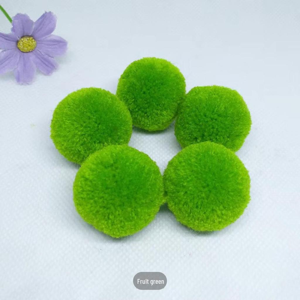 2-5 см шарик из шерсти цвета кашемира для самостоятельного изготовления подвески для одежды, набор материалов