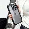 Милый прозрачный чехол с кошачьими ушками для iPhone 17Air 12 13 14 15 16 Pro Max 11 Противоударная акриловая задняя крышка Силиконовый Kawaii Funda
