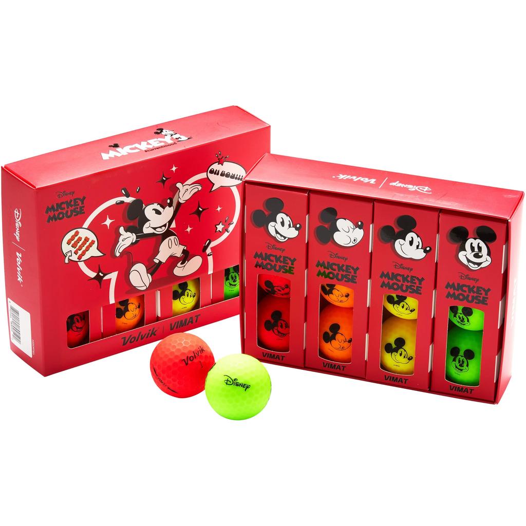 Volvik Disney Mickey Mouse VIMAT Assorted Colors, 1 Dozen