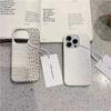 Глянцевый чехол-крокодил с градиентом для iPhone 17/16/15/14/13/12/11 Pro Max и серии Plus - Роскошная HD-крышка