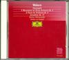 CD KARAJAN - Webern Passacaglia 5 Movements Op.5 F28G50482 POLYDOR Japan Classical Used