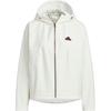 FW24 Softshell Hooded Modern Series Water-Resistant Warm Casual Long Sleeve Jacket Women Jackets Han-Jade-White JX6833