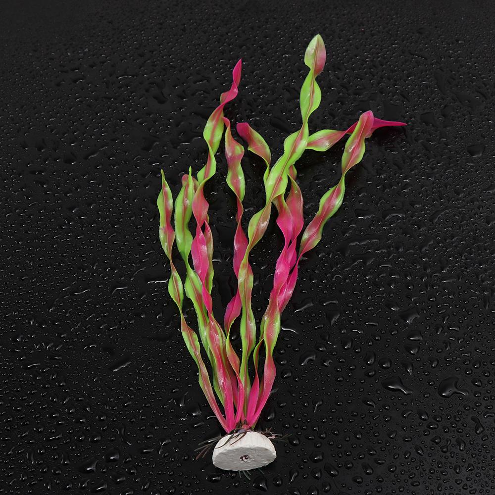 30см Украшение Водное Украшение Аквариум Искусственные Растения Водная Трава Пластик