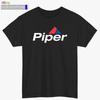Piper Aircraft logo Black/White/Gr<wbr/>ey/Navy/Red/Li<wbr/>ght Blue TShirt S5XL Unisex T-Shirt