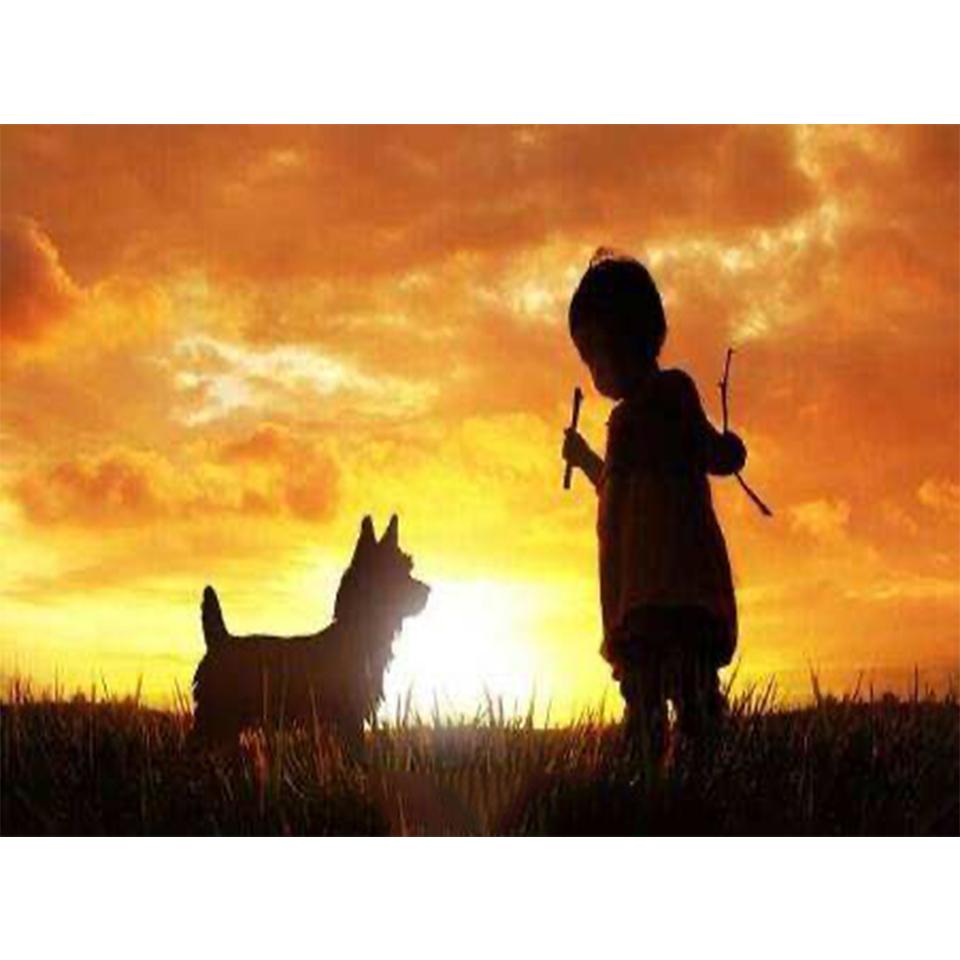 5D DIY Diamond Painting Sunset Coastal Landscape Rhinestone Art Picture Full Round Cross Stitch Mosaic Kit Home Decoration Gift