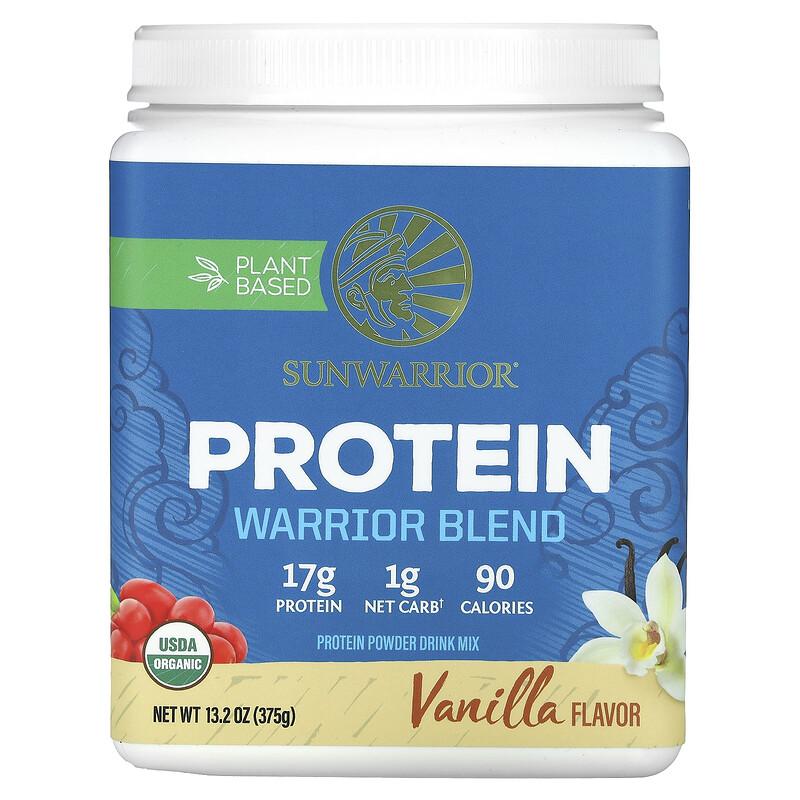 Warrior Blend, Protein, Vanilla, 13.2 oz (375 g)