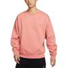 Nike Solo Swoosh As M Nk Flc Crw Sweatshirt Men's Pink (Unisex) Sweatshirts DX1362 618