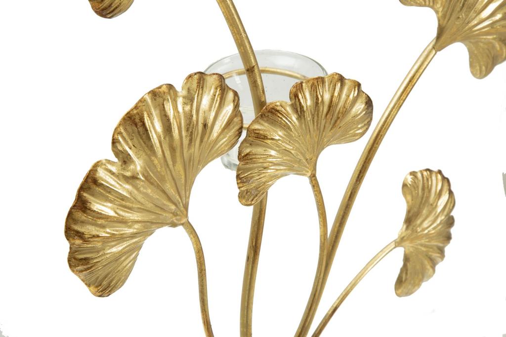 Candle Holder Glam Iris Cm 29X12,5X44